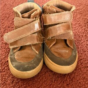 Target Brown and Tan Kids Boots
